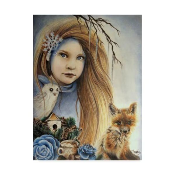 Sheena Pike Art And Illustration 'Winter Seasons' Canvas Art, 24x32, Trademark Fine Art, Mfr#: ALI32811-C2432GG
